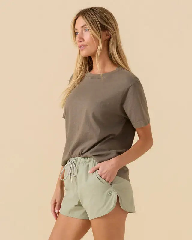 Outerknown Womens Shorts Zuma Volley