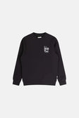 Rhythm Mens Sweatshirt Siesta Fleece Crew