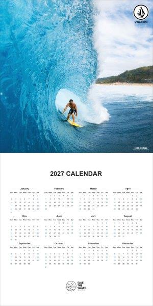 Pro Surf 2026 Calendar