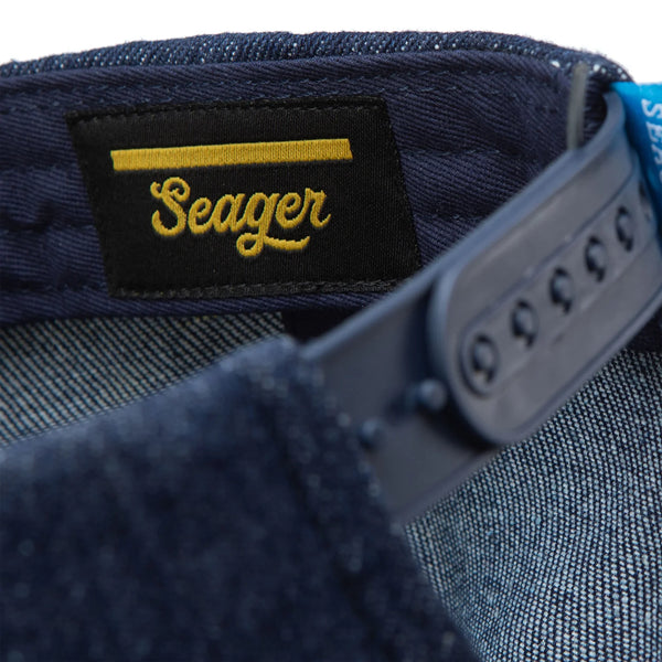 Seager Hat Farrier Denim Snapback