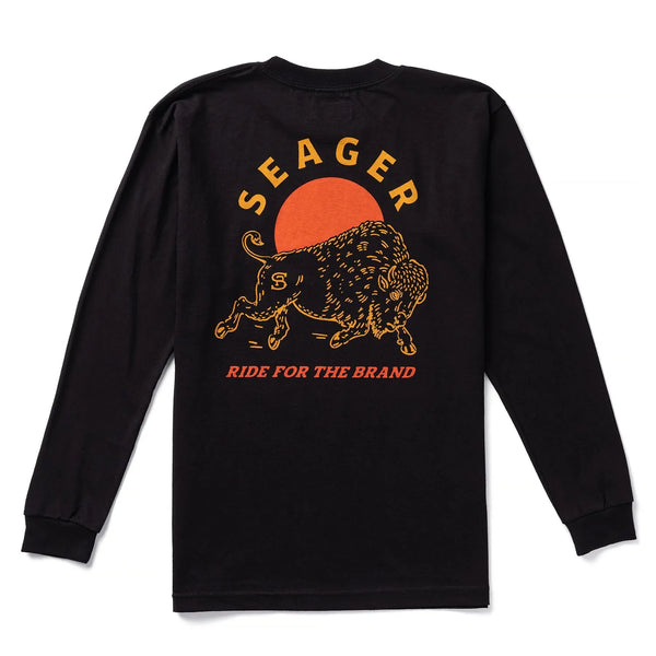 Seager Mens Shirt Ride for the Brand Long Sleeve