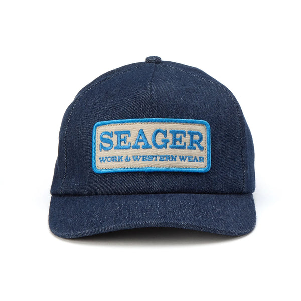 Seager Hat Farrier Denim Snapback