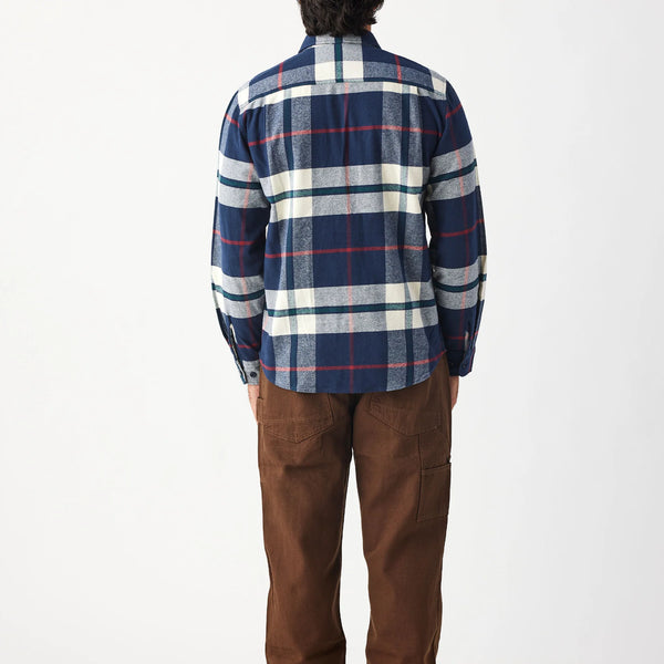 Seager Mens Shirt Calico Flannel