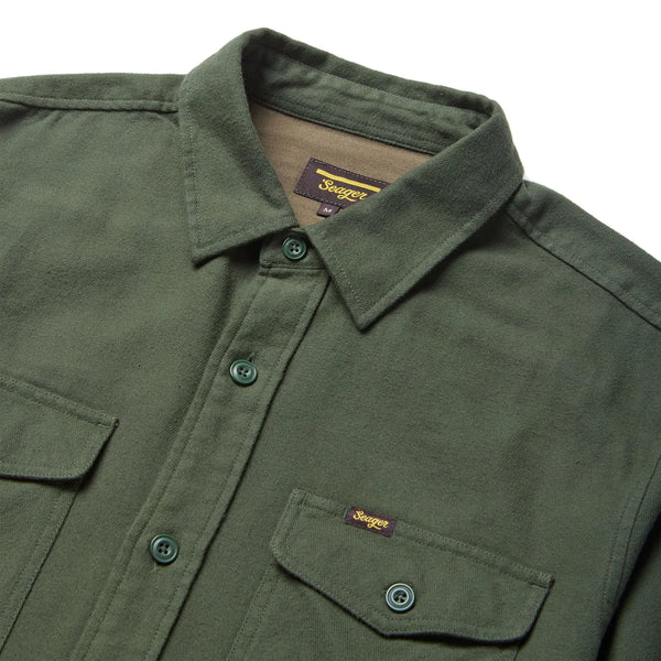 Seager Mens Shirt Calico Flannel