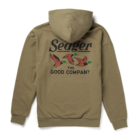Seager Mens Sweatshirt Good Company Heavy-Weight Hoodie