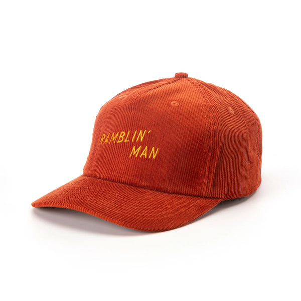 Seager Hat Ramblin Man Corduroy Snapback