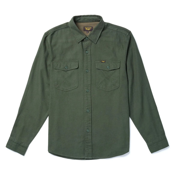 Seager Mens Shirt Calico Flannel