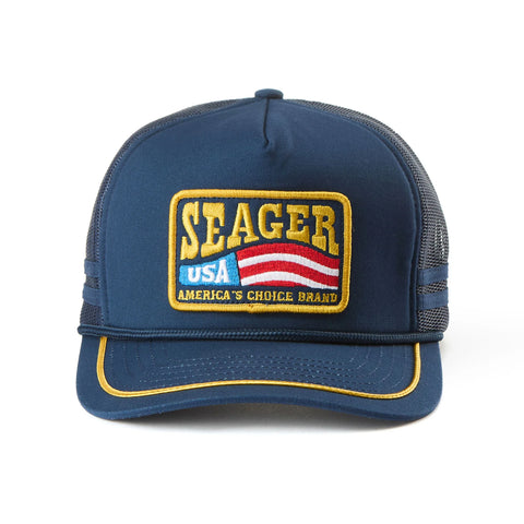 Seager Hat America's Choice Trucker Snapback