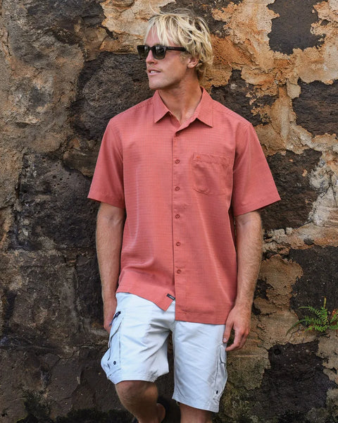 Quiksilver Waterman Mens Woven Centinela Premium Anti-Wrinkle