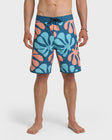 Quiksilver Mens Boardshorts SurfSilk Sol Tiles Scallop 19"