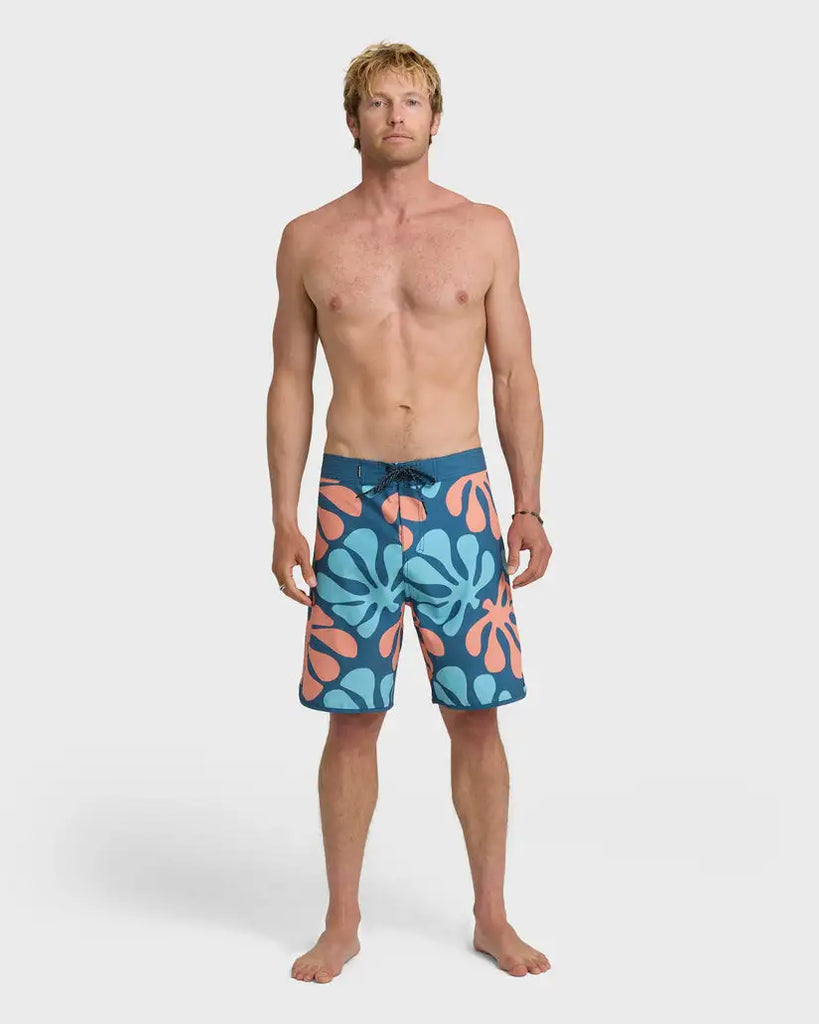 Quiksilver Mens Boardshorts SurfSilk Sol Tiles Scallop 19