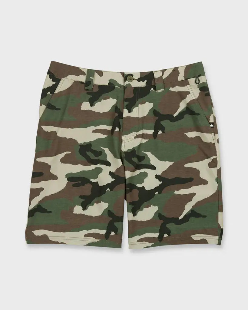 Quiksilver Mens Shorts Union Print Amphibian 20