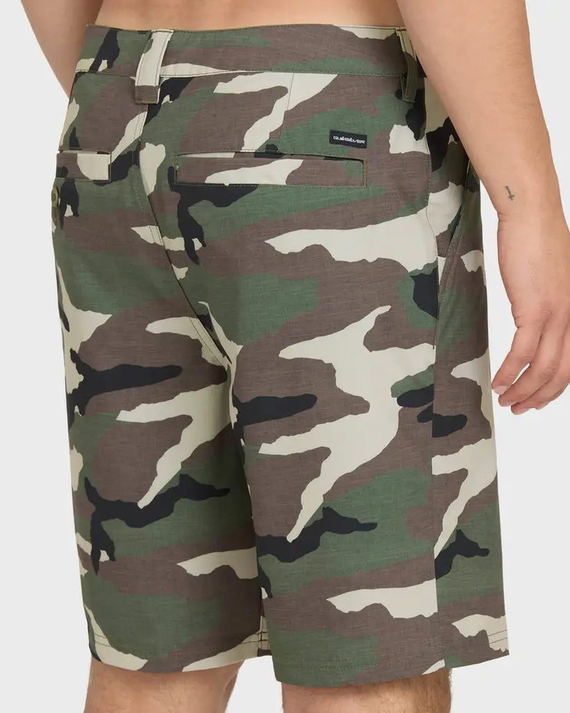 Quiksilver Mens Shorts Union Print Amphibian 20