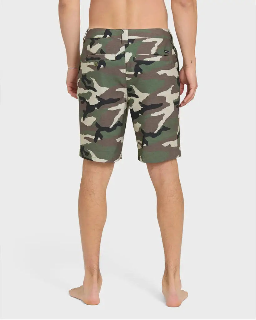Quiksilver Mens Shorts Union Print Amphibian 20