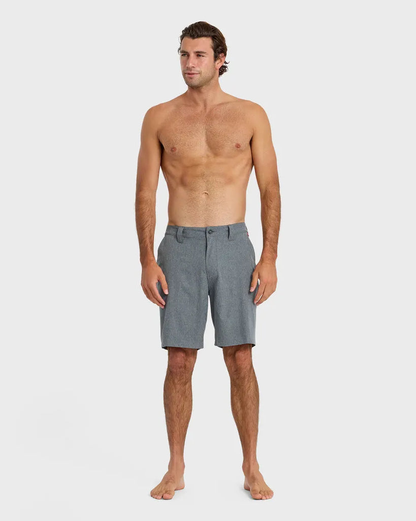 Quiksilver Mens Shorts Union Heather Amphibian 20