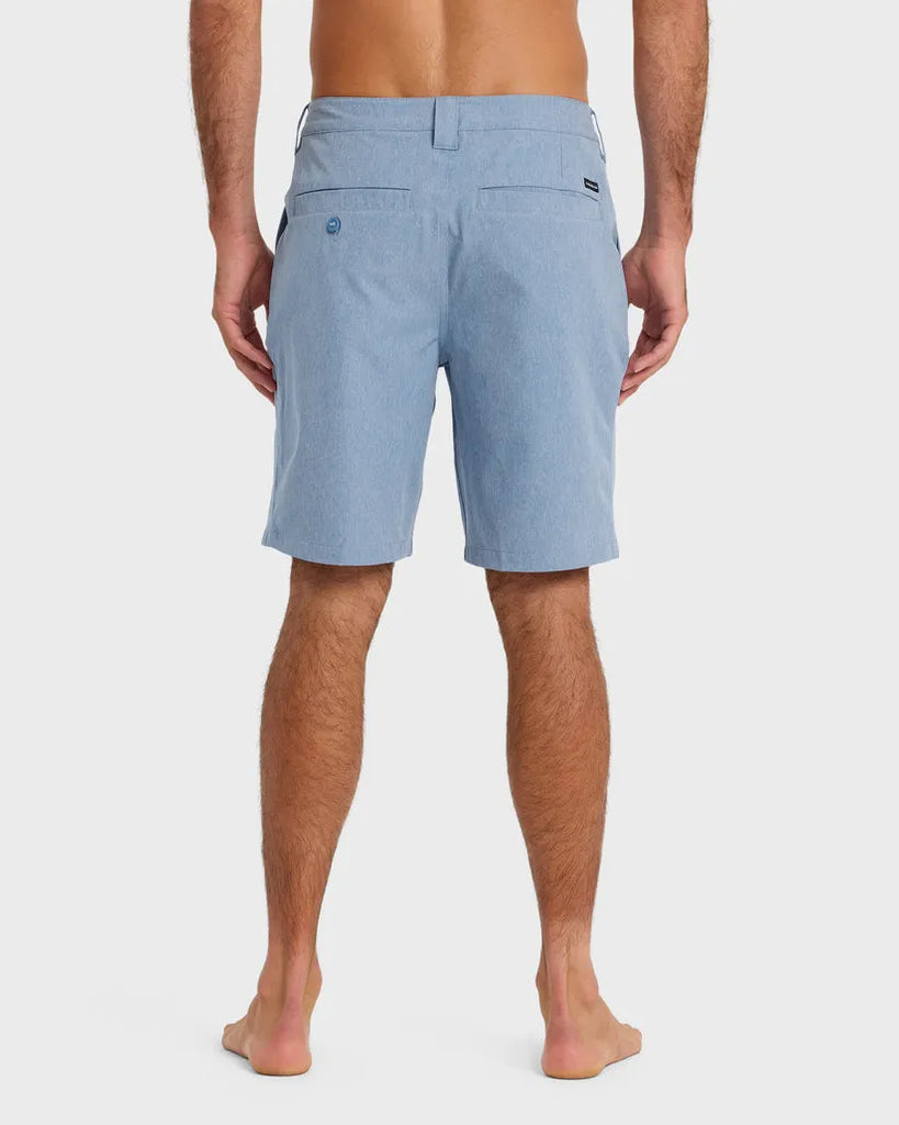 Quiksilver Mens Shorts Union Heather Amphibian 20