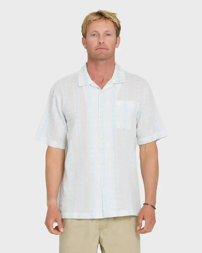 Quiksilver Mens Woven Bishop Jacquard Camp