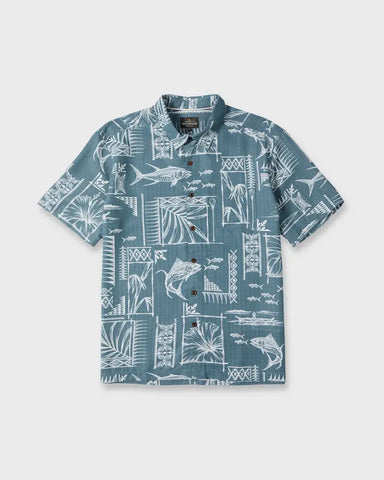 Quiksilver Waterman Mens Woven Paradise Bay