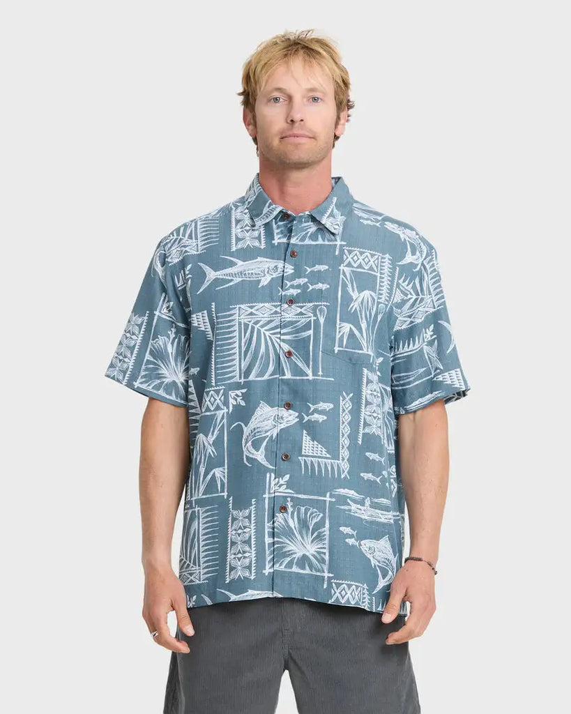 Quiksilver Waterman Mens Woven Paradise Bay