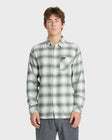 Quiksilver Mens Shirt Breakwater Check Long Sleeve Flannel