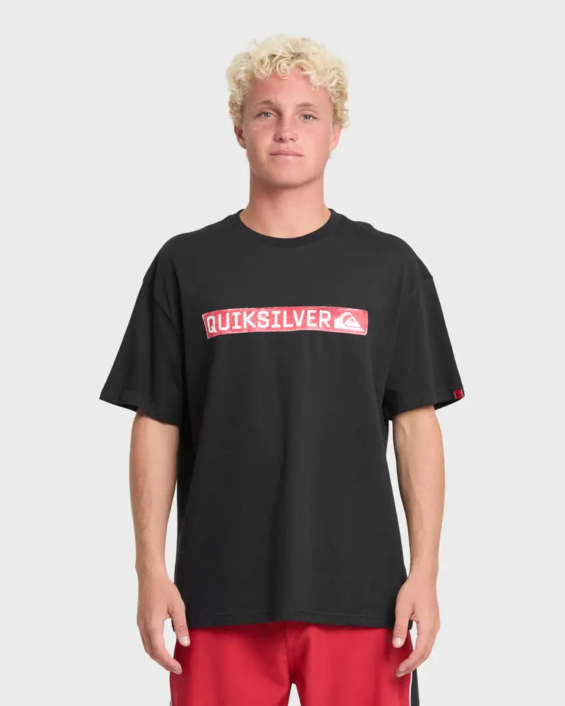 Quiksilver Mens Shirt YG Clicker Red Box