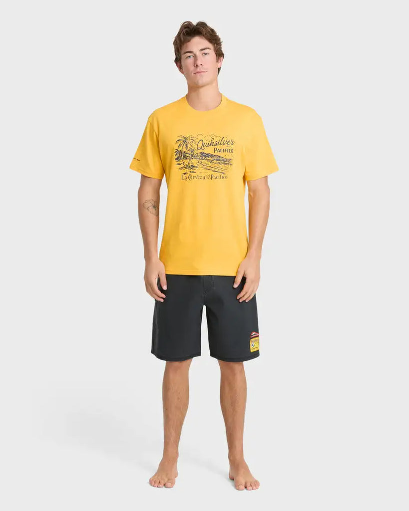 Quiksilver Mens Shirt Pacifico Coastal Paradise