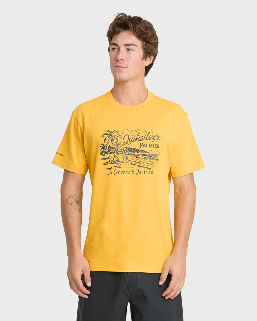 Quiksilver Mens Shirt Pacifico Coastal Paradise