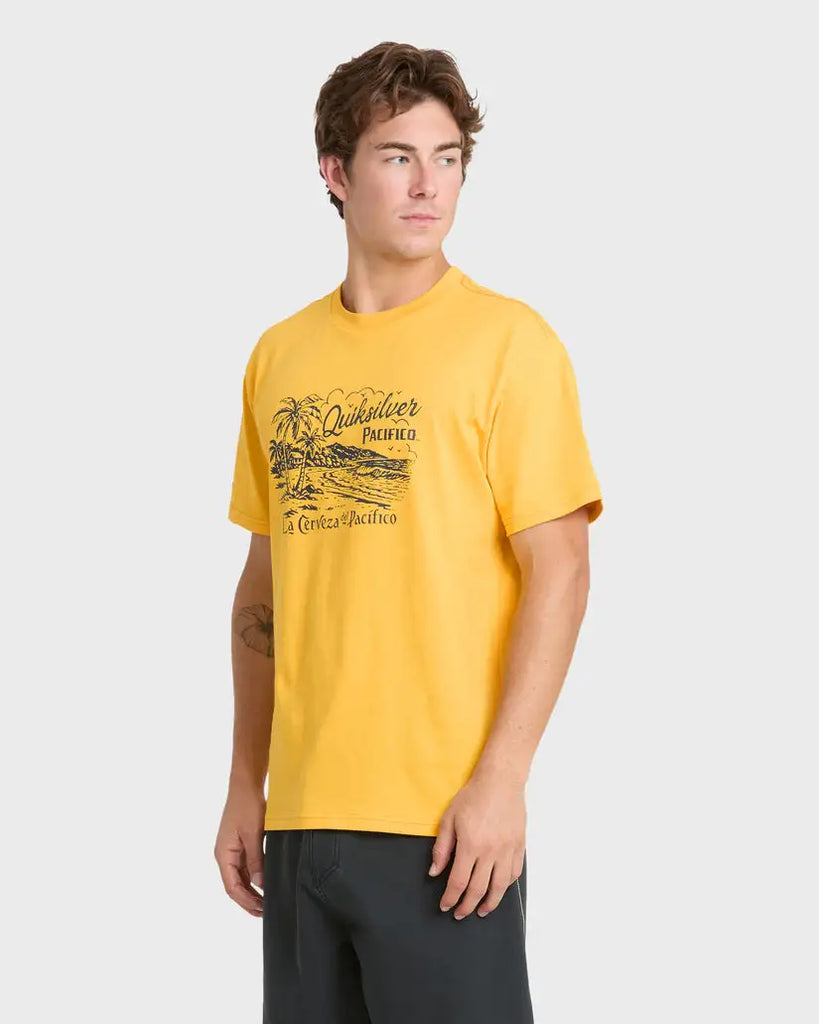 Quiksilver Mens Shirt Pacifico Coastal Paradise