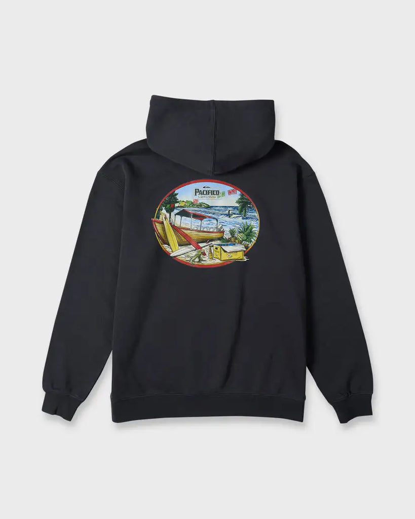 Quiksilver Mens Sweatshirt Pacifico Sayulita Cruising Pullover Hoodie