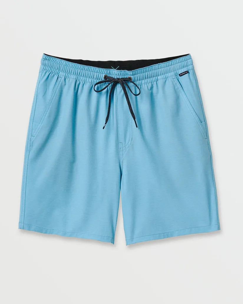 Quiksilver Mens Shorts Taxer Heather Amphibian 18"