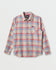 Quiksilver Mens Shirt Penmar Check Flannel