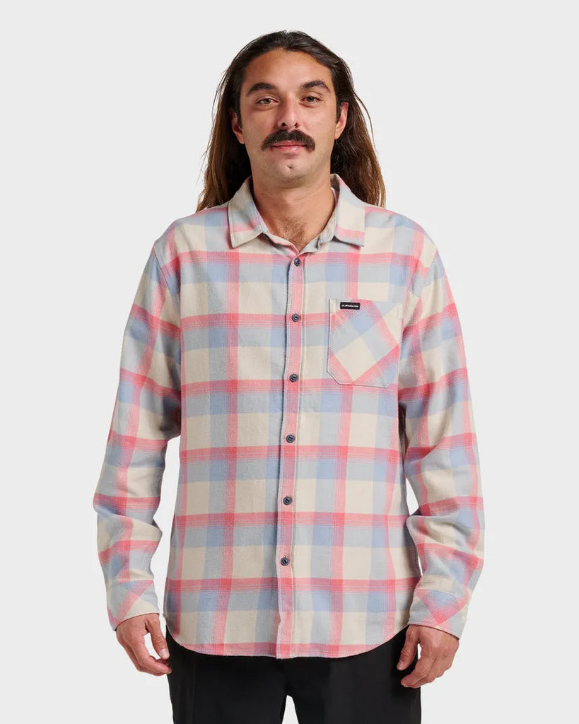 Quiksilver Mens Shirt Penmar Check Flannel