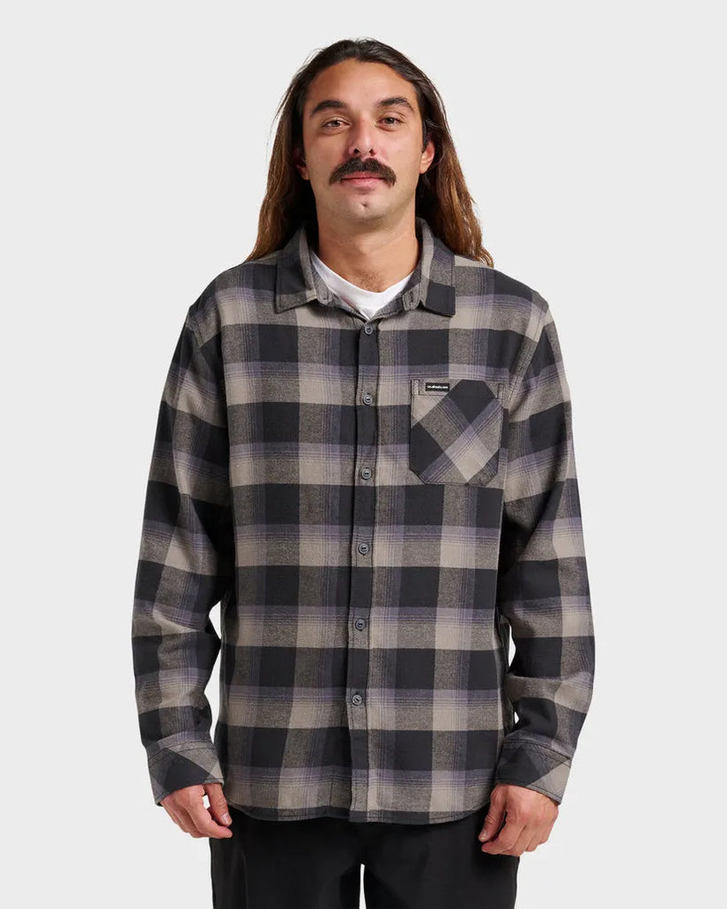 Quiksilver Mens Shirt Penmar Check Flannel