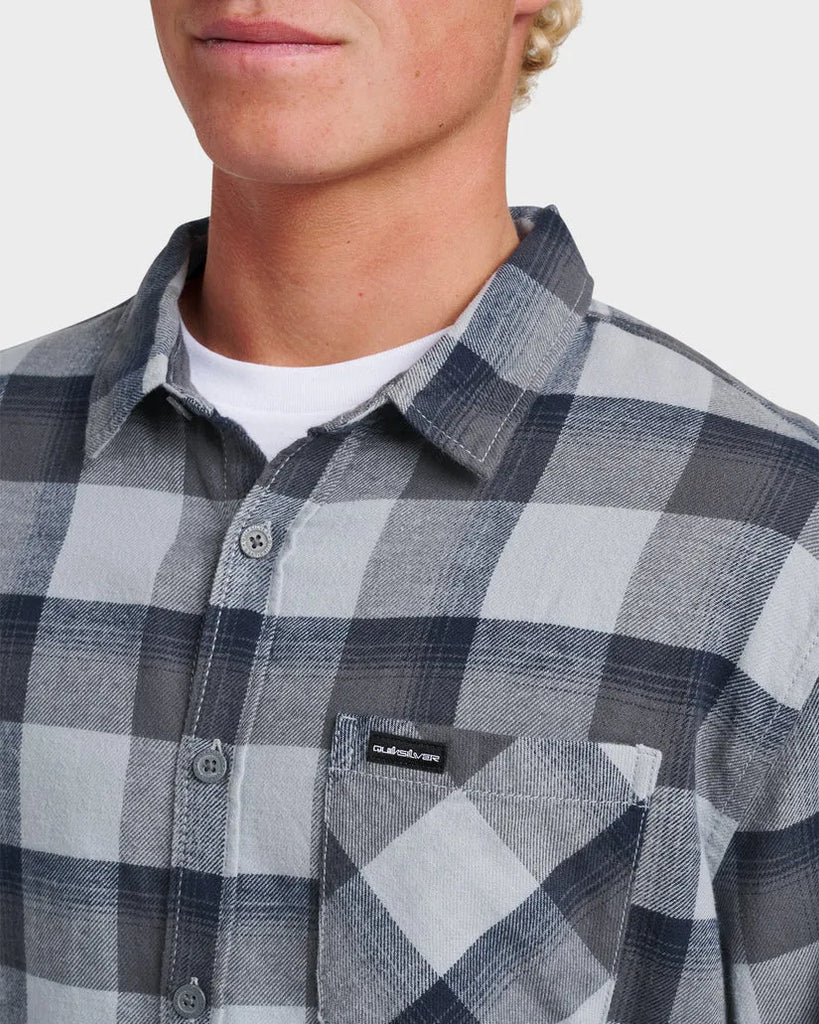 Quiksilver Mens Shirt Penmar Check Flannel