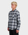 Quiksilver Mens Shirt Penmar Check Flannel