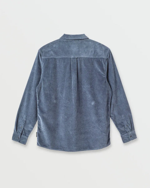 Quiksilver Mens Shirt Cord Long Sleeve