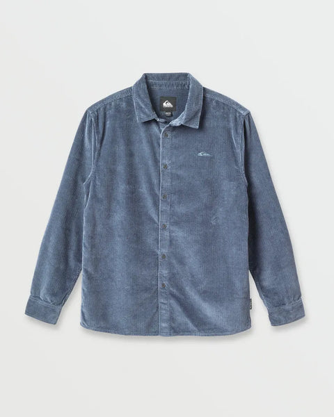 Quiksilver Mens Shirt Cord Long Sleeve