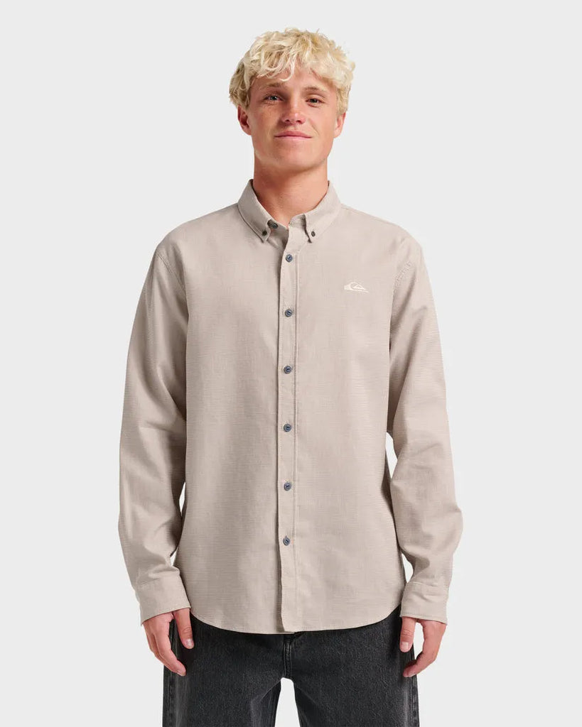 Quiksilver Mens Shirt Hub Long Sleeve