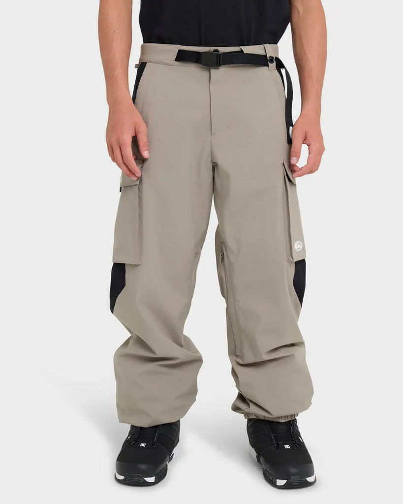 Quiksilver Mens Snow Pants Snow Down Cargo