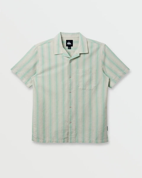 Quiksilver Mens Woven Oxford Stripe Casual