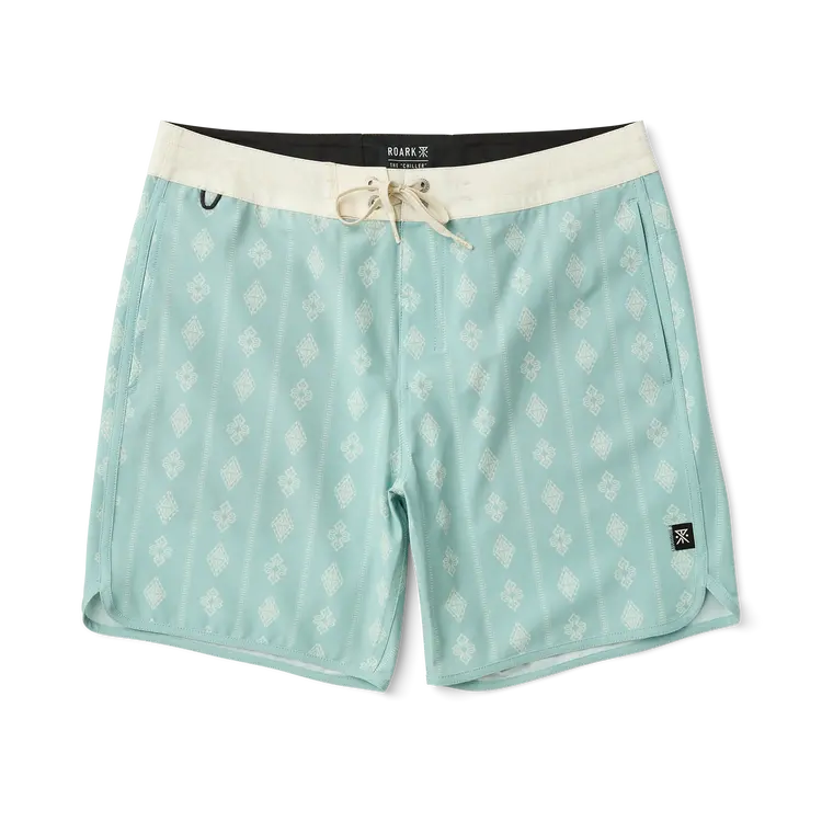 Roark Revival Mens Boardshorts Chiller Scallop