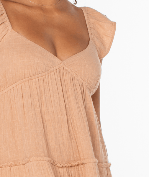 Roxy Womens Dress Palmy Days Midi