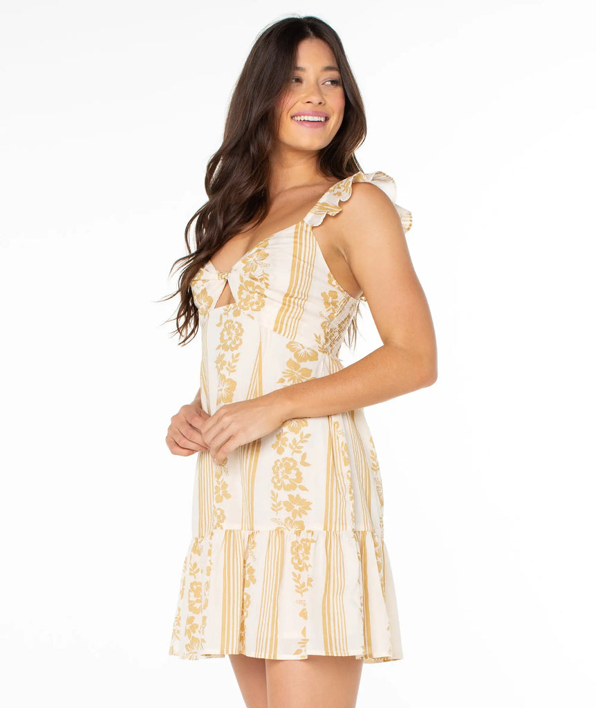 Roxy Womens Dress Tropical Tulip Mini