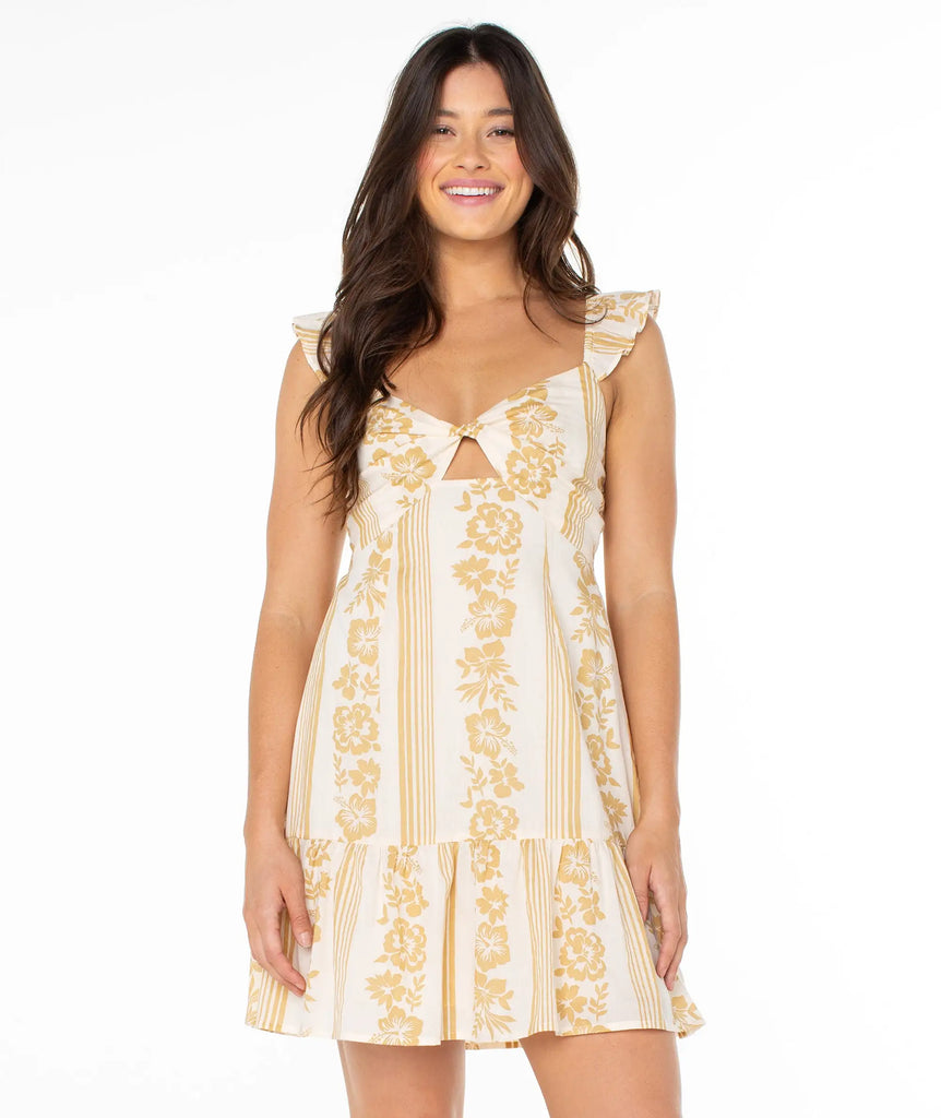 Roxy Womens Dress Tropical Tulip Mini