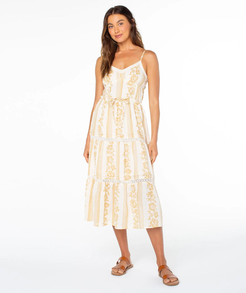 Roxy Womens Dress Azalea Stripes