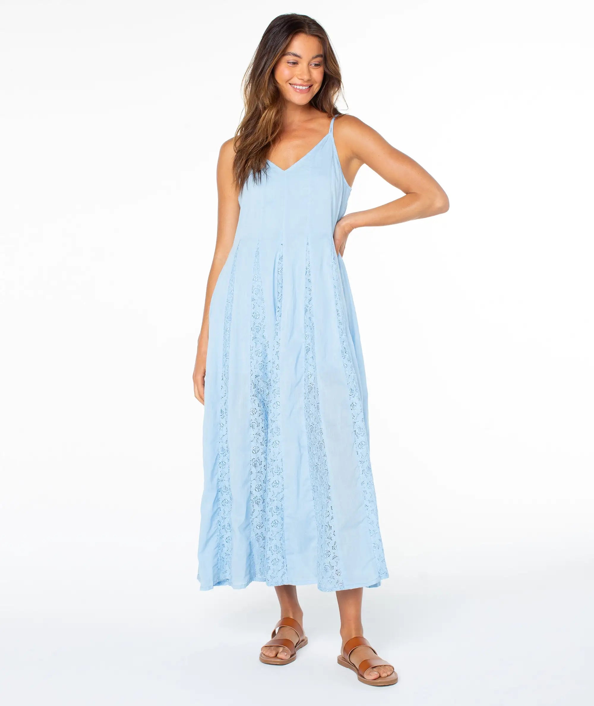 Roxy Womens Dress Jardin Bloom Maxi