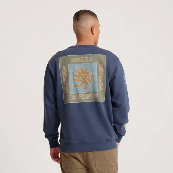 Roark Revival Mens Sweatshirt Forever Roaming Crew