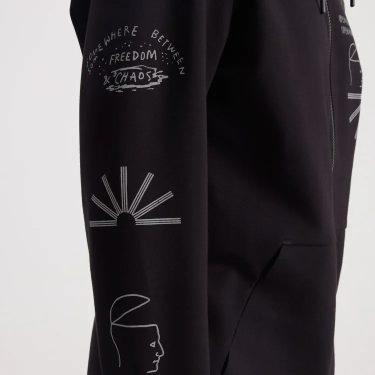 Roark Revival Mens Sweatshirt El Morro Zip Fleece 2.0 Hoodie