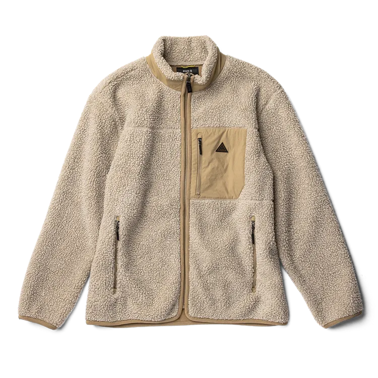 Roark Revival Mens Sweatshirt Campover Fleece Zip Hoodie