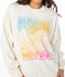 Roxy Womens Sweatshirt Lineup Oversized Crew